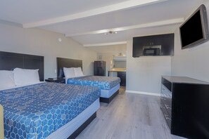 Premium Room, 2 Queen Beds | In-room safe, iron/ironing board, free WiFi, bed sheets - Sands Inn by OYO Winnie (Winnie)