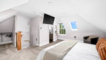 1 habitación, tabla de planchar con plancha, wifi gratis y ropa de cama