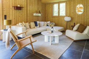 Living room - Chalet du Gouter Amazing views - Chamonix All Year (Les Praz de Chamonix)