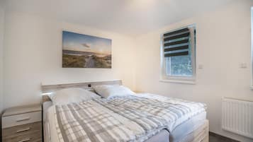 2 makuuhuonetta, ilmainen Wi-Fi, vuodevaatteet