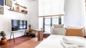 1 soverom, strykejern/-brett og internettilgang