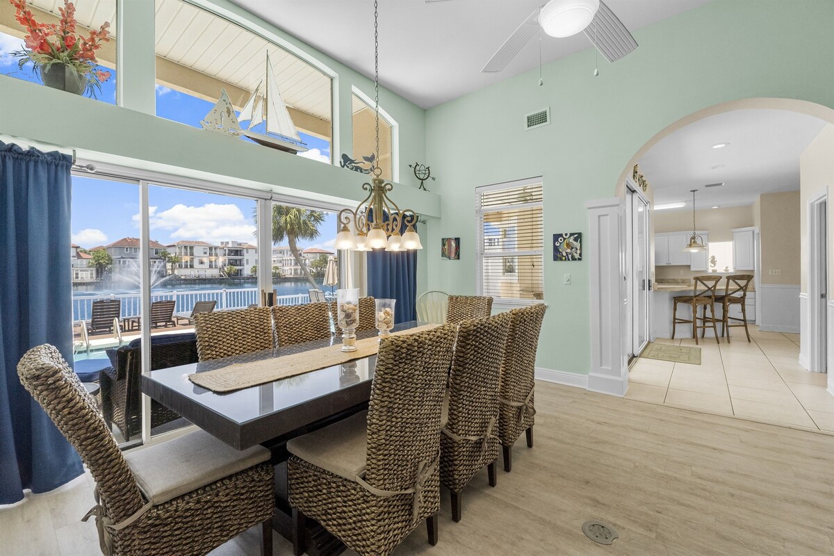 Photo 25 of Walk 4 min to PRIVATE BEACH in Destin! Backyard Pool🏖️ On The Lake🏖️ Fire Pit