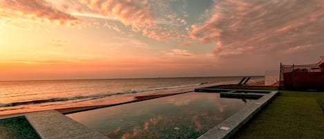 Una piscina climatizada