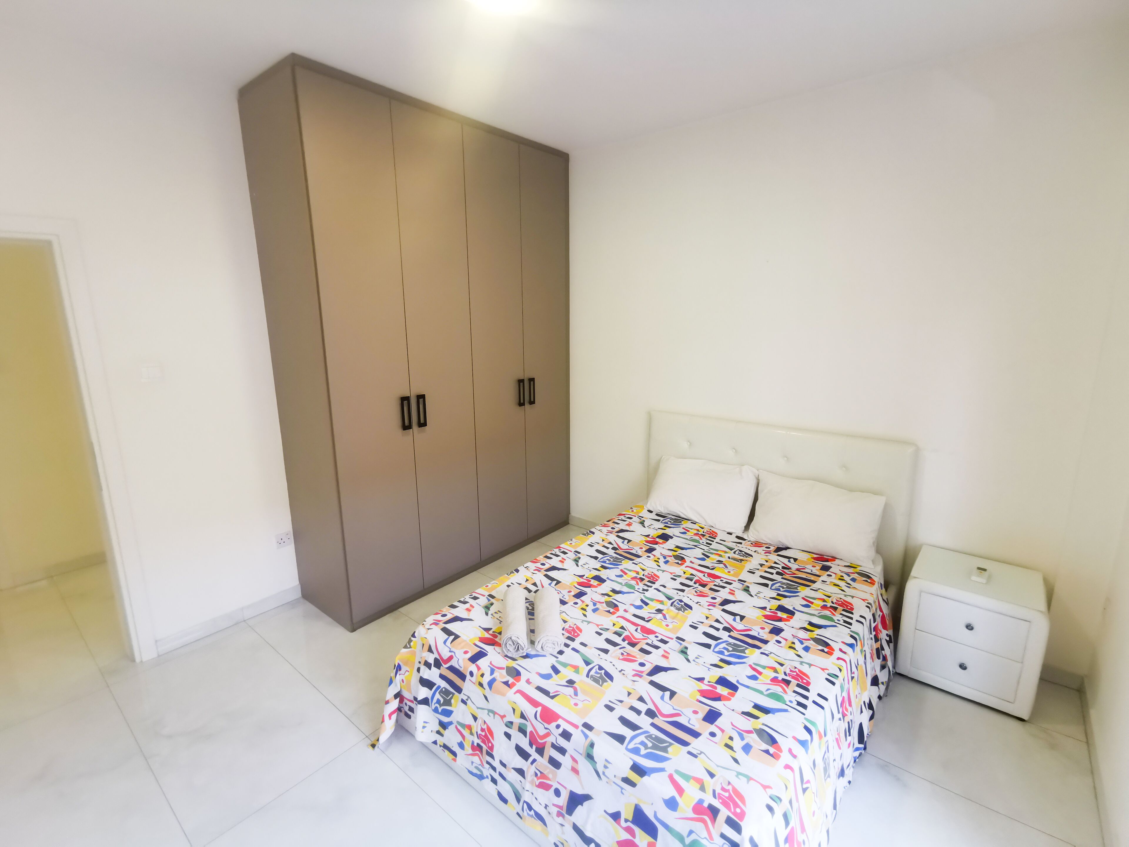 Apartamento estándar | 1 dormitorio, escritorio, espacio para trabajar con un portátil