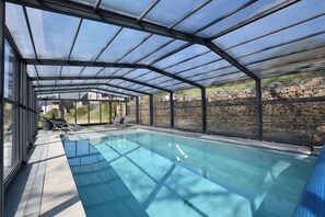 Pool - Villa in Nadrin with Pool & Nature Views (Nadrin)