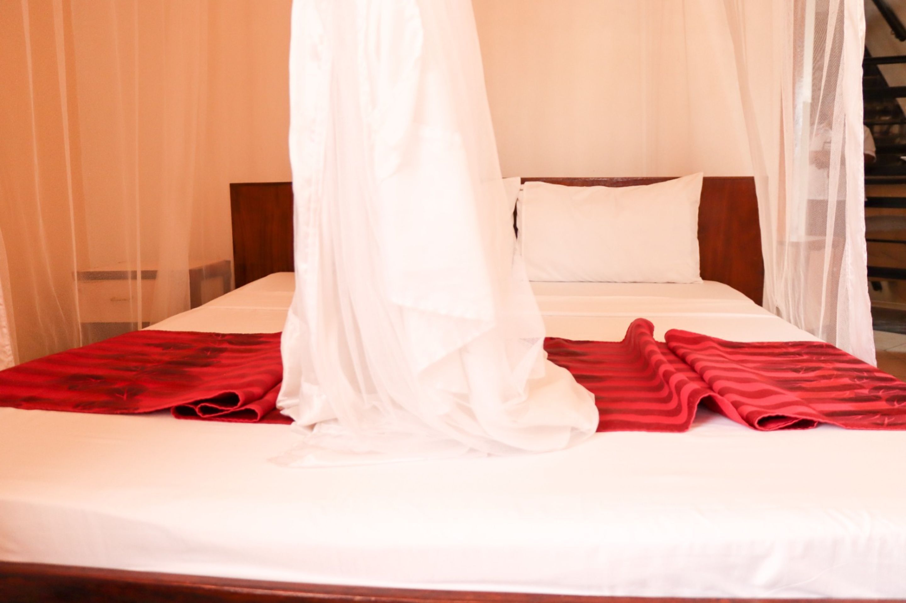 standard double room | premium bedding, pillow-top beds, minibar, laptop workspace