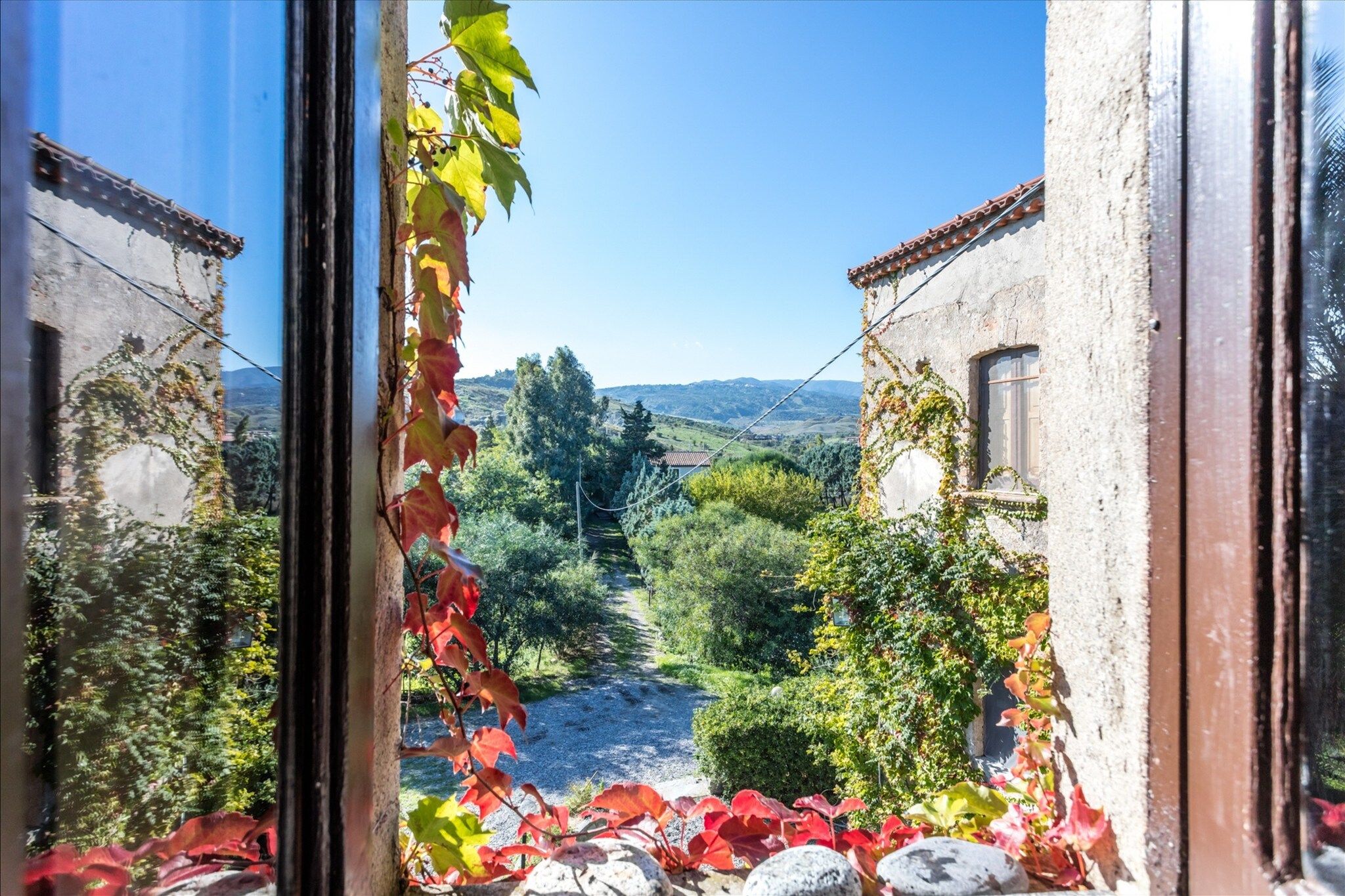 Vue de la maison de vacances [été]