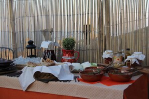 Udendørs spisemuligheder