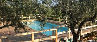 Villa in Alia mit Pool und Blick auf Olivenhaine