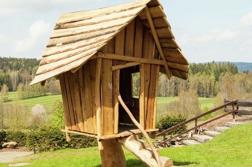 Ferienhaus mit Terrasse in Schirgiswalde