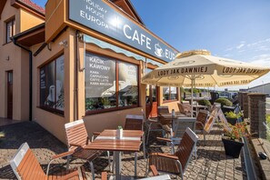 Outdoor dining - Vacation at the Polish Baltic Sea in Rewal an (Rewal)