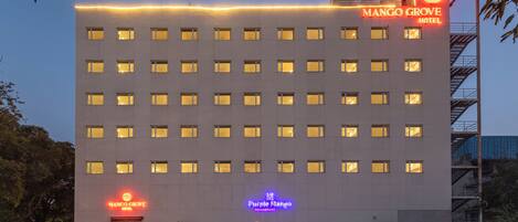 Fassade der Unterkunft