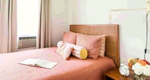 Departamento (1 Bedroom) | 1 habitación y espacio para trabajar con laptop 
