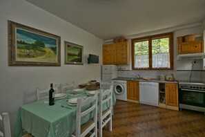 Fridge, oven, dishwasher