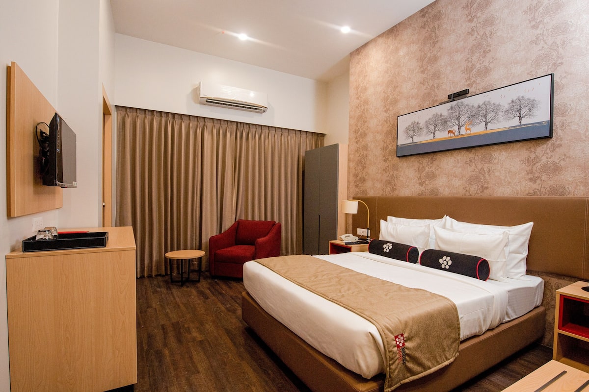 Superior Double or Twin Room | Bar mini, peti besi dalam bilik, seterika/papan seterika, Wi-fi percuma 