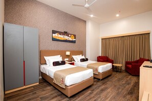 Premier Double or Twin Room | Minibar, in-room safe, iron/ironing board, free WiFi