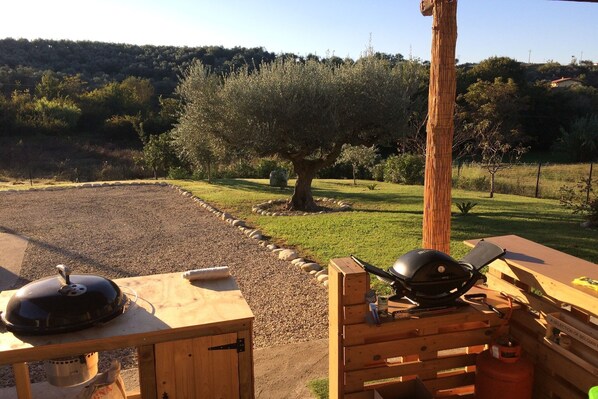 Enceinte de l’hébergement