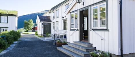 Fassade der Unterkunft