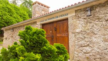 Façade de l’hébergement