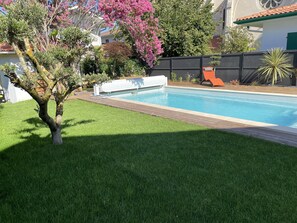 Una piscina climatizada