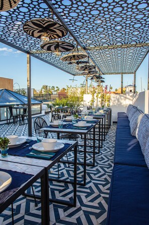 Outdoor dining - Le Pavillon de la Kasbah Marrakech (Marrakech)