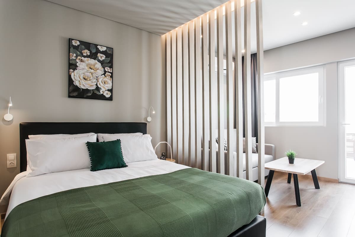 Deluxe Apartment, Terrace, City View | 1 bedroom, premium bedding, pillow-top beds, individually decorated