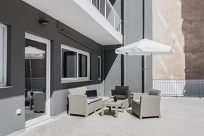 Signature Apartment, Terrace | Terrace/patio - WYZ Attiki Aparthotel (Athens)