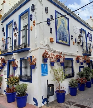Fachada de la propiedad
