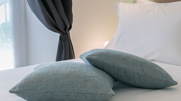 FamiljelÀgenhet | DuntÀcken, mörklÀggningsgardiner, strykjÀrn/strykbrÀda och resesÀng