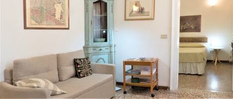 City Apartment | Living area | TV