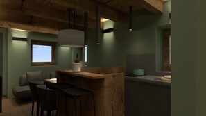 Interior - Apartment Baita Miralago - Fopel with Mountain View, Garden and Wi-Fi (Livigno)