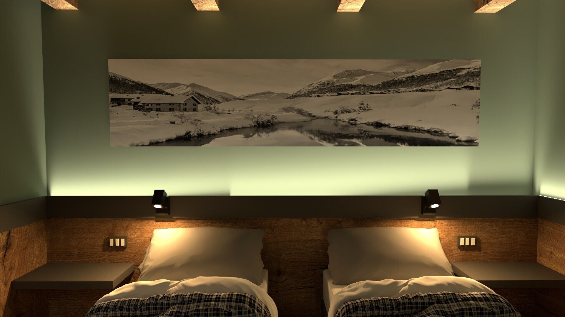 2 chambres, Wi-Fi gratuit, draps fournis