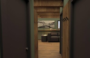 Interior - Baita Miralago - Salient" with Mountain View, Shared Garden and Wi-Fi (Livigno)