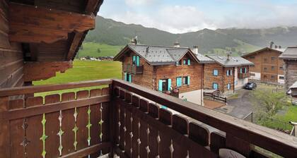 Ferienwohnung 'Chalet Kiara Appartamento Molin' mit Bergblick, Balkon und WLAN