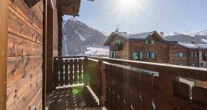 Ferienwohnung 'Chalet Kiara Appartamento Lago' mit Bergblick, Balkonen und WLAN