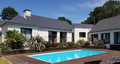 Magnifique villa avec piscine, proche du Golf du Morbihan