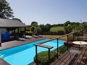 Pool - Magnificent villa with swimming pool, near the Golf du Morbihan (Le Cours)