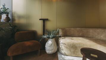 Sala de estar en el lobby
