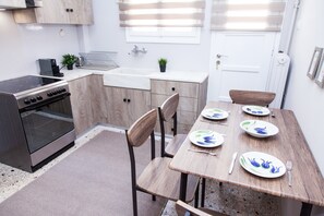 Comfort Apartment | Private kitchen | Fridge, oven - Modern beauty in central area (Athens)