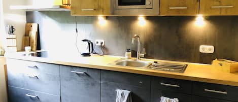 Dishwasher, dining tables