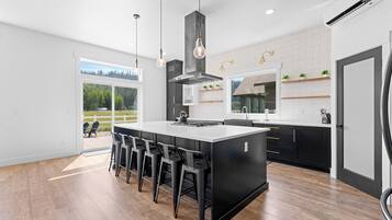 Dining tables, kitchen islands