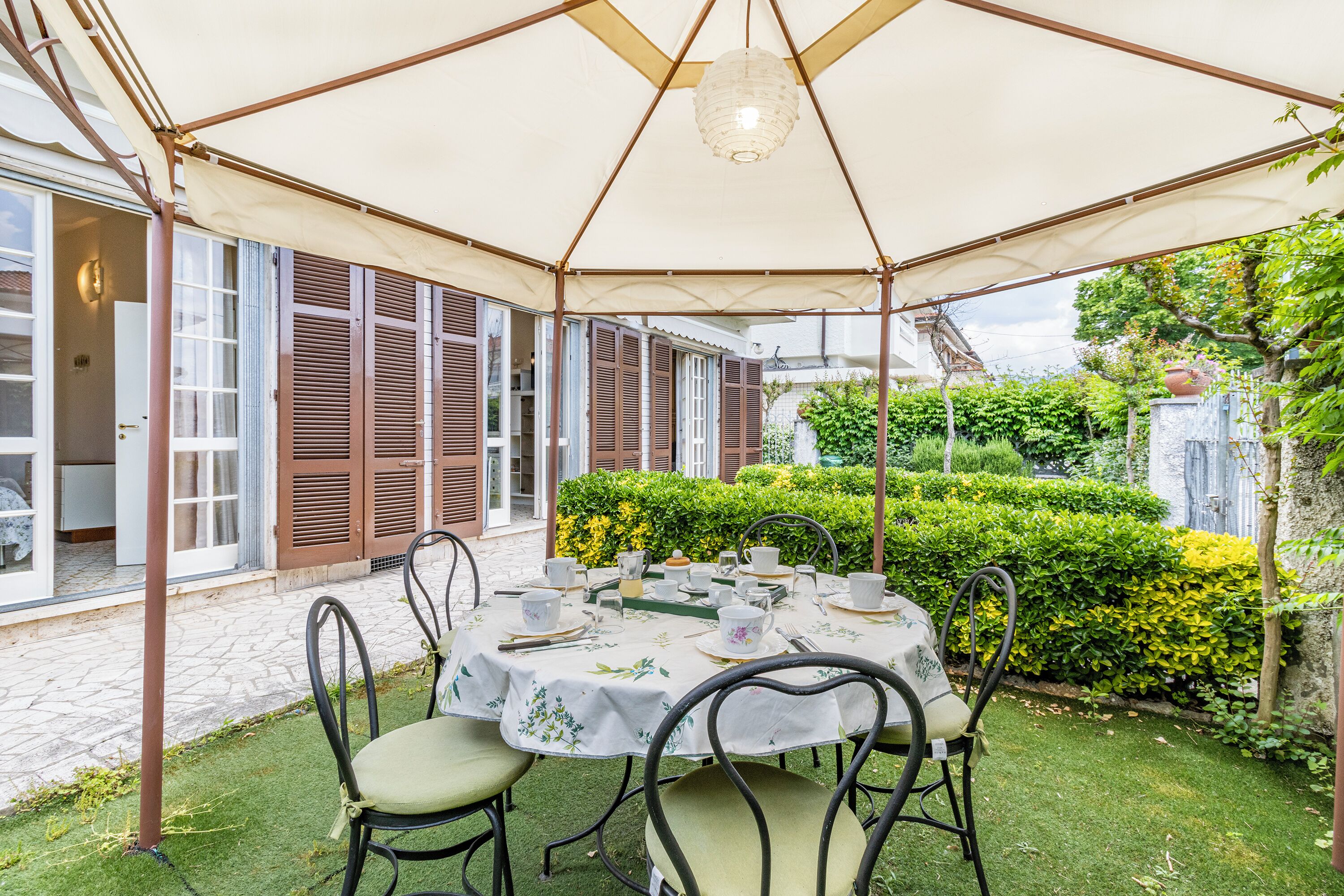 บ้านพักสำหรับครอบครัว, หลายห้องนอน (Casa Lidia 900m From Sea) | รับประทานอาหารกลางแจ้ง