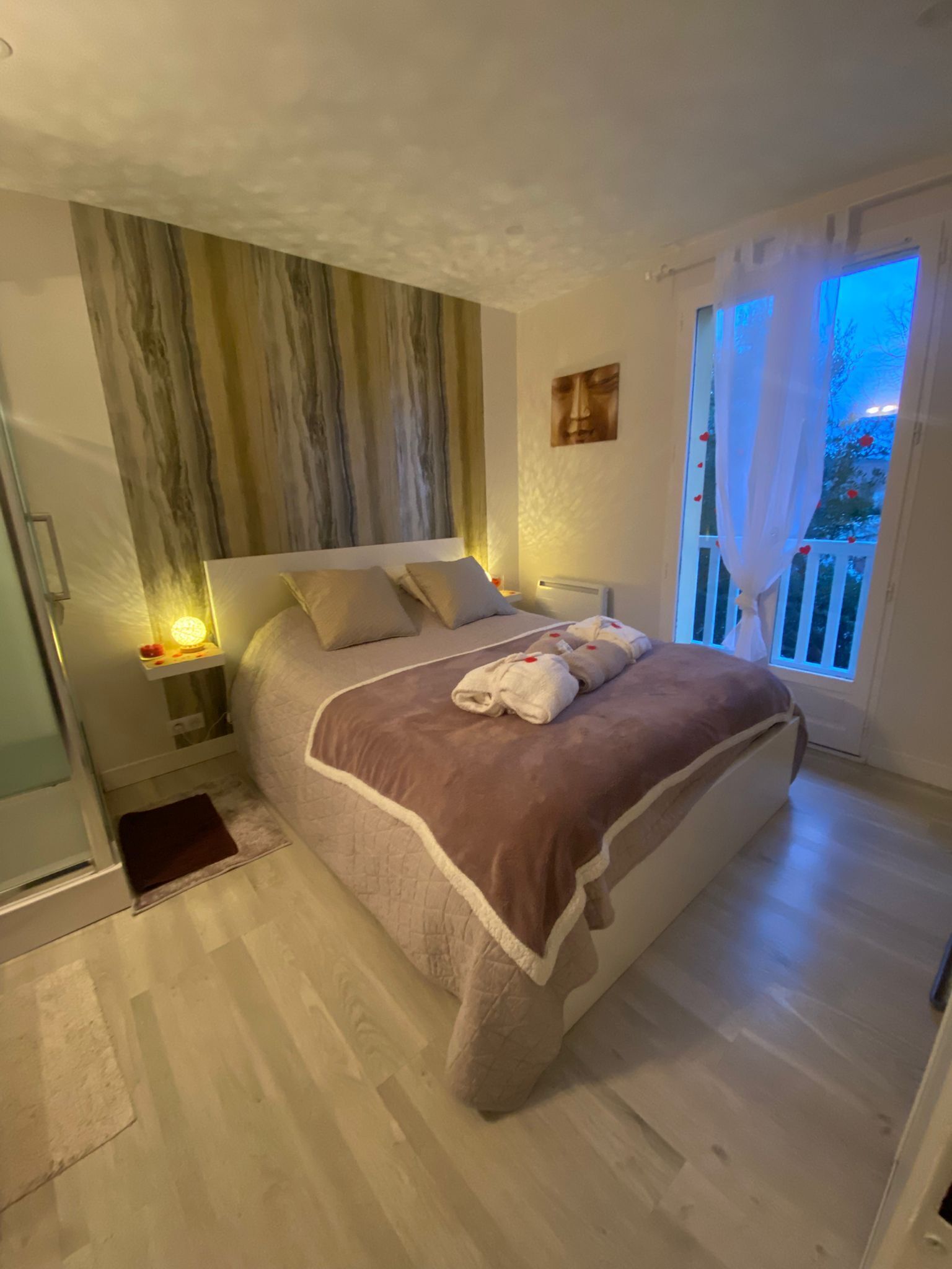 1 dormitorio, caja fuerte, tabla de planchar con plancha y wifi gratis