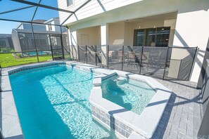 A heated pool - Last Minute Disney Getaway! Private Pool, Hot Tub & Game Room. Book Now! #38300 (Orlando)