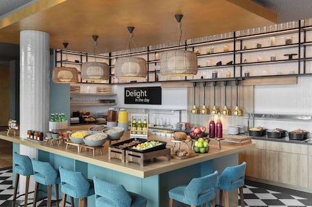 Daily buffet breakfast (EUR 24 per person)