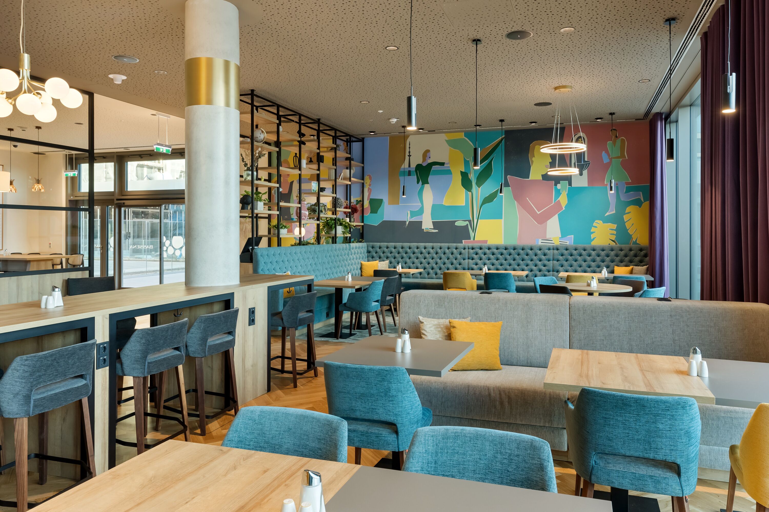 Tägliches Frühstücksbuffet gegen Gebühr