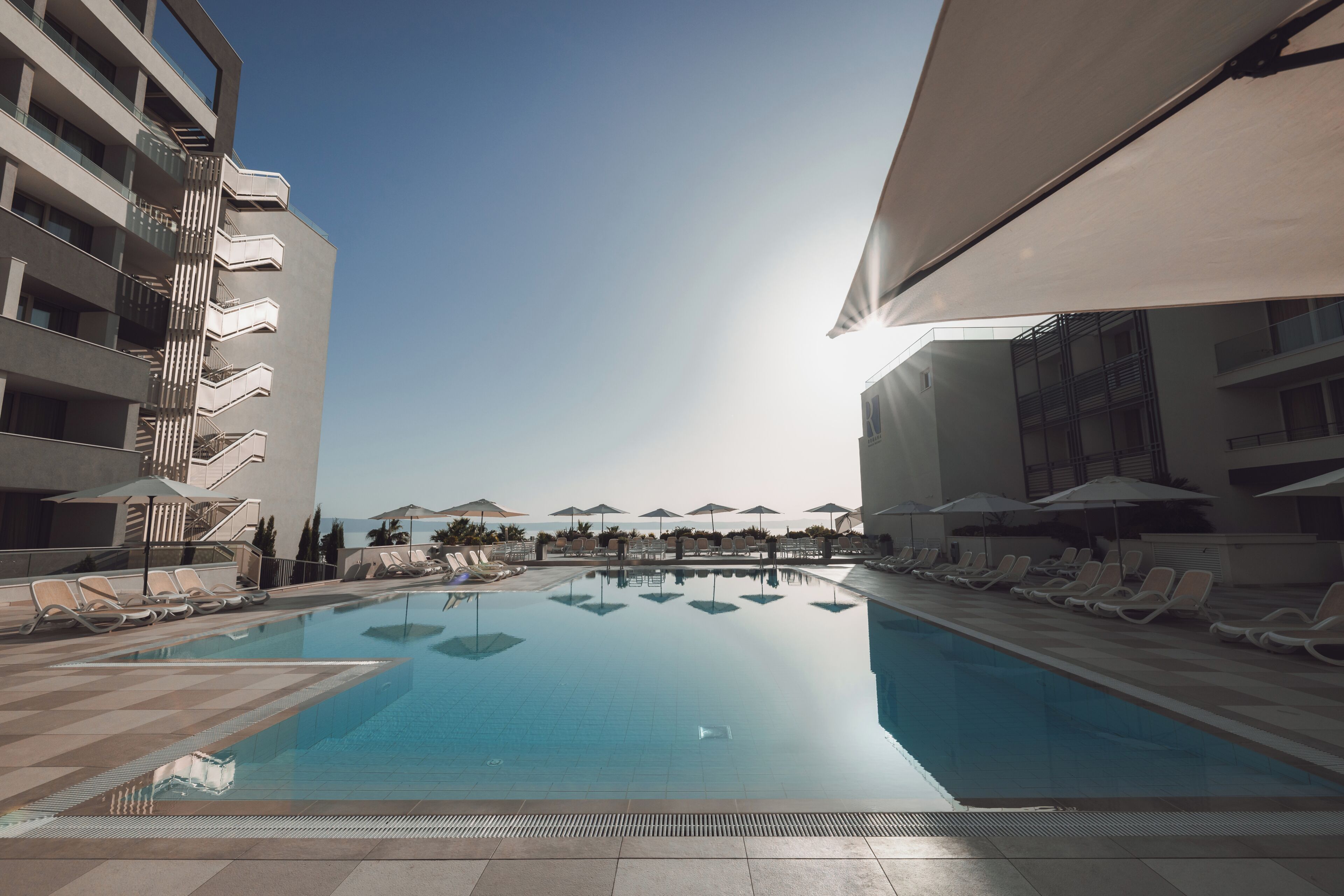 Down comforters, memory foam beds, in-room safe, desk