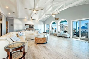 Smart TV, video games, DVD player, stereo - Luxury 6 Bedroom Gulf View House w/ Private Pool, Firepit and more! (Pensacola Beach)