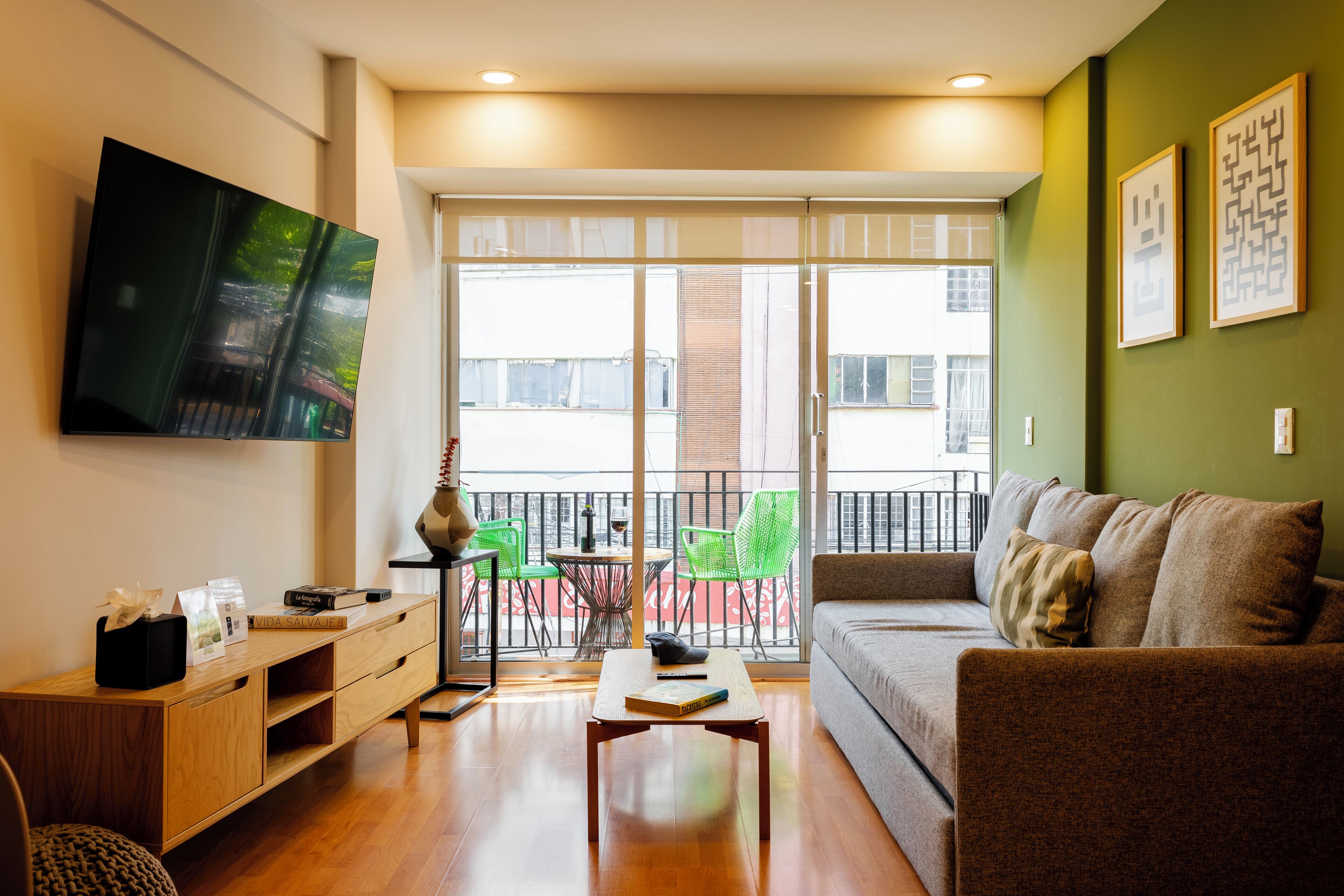 TV, video games, books, stereo