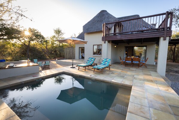 Alberca al aire libre